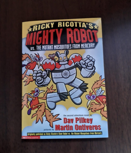 Libro Ricky Ricottas Mighty Robot Vs The Mutant Mosquitoes