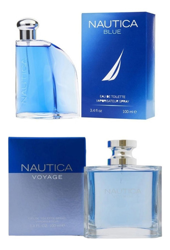 Nautica No Aplica Voyage + Blue Eau De Toilette 100 ml Para  Hombre