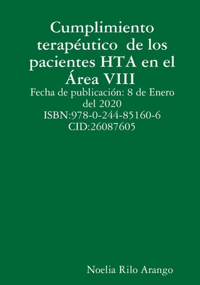 Libro Cumplimiento Terapã©utico De Los Pacientes Hta En E...