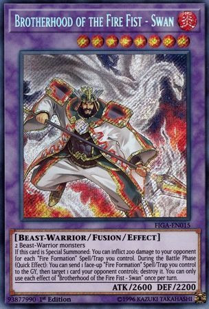 Yugioh! Brotherhood Of The Fire Fist - Swan - Figa-en015 