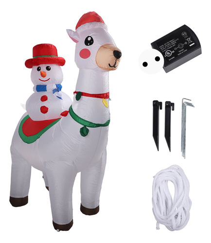 Christmas Inflatable Decoration 1.8m Snowman