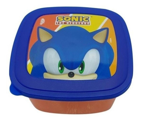 Recipiente Caja Infantil Sandwichera Sonic