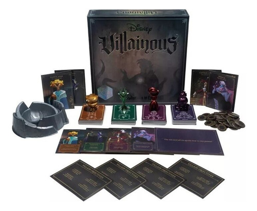 Juego De Mesa Villainous: Introduction To Evil Disney 100