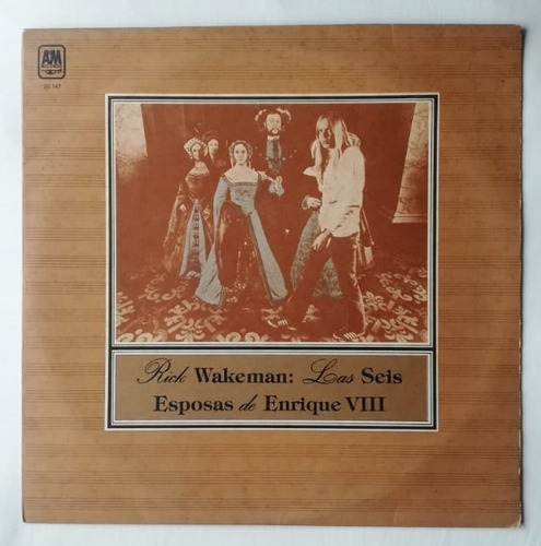 Disco Vinilo Las 6 Esposas De Enrique Vlll Rick Wakeman 1973