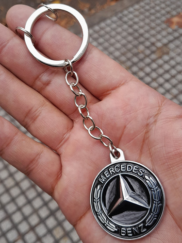 Llavero Metalico Premium Mercedes Benz 