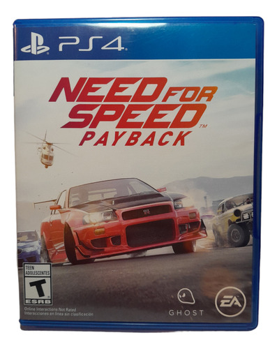 Need For Speed Payback Ps4 - Impecable - Mastermarket (Reacondicionado)