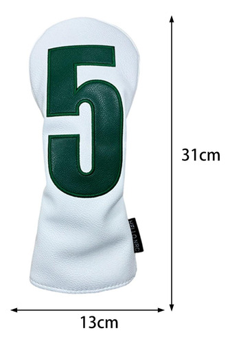 Funda Protectora De Cuero Pu, Funda Para Cabeza De Palo De 5
