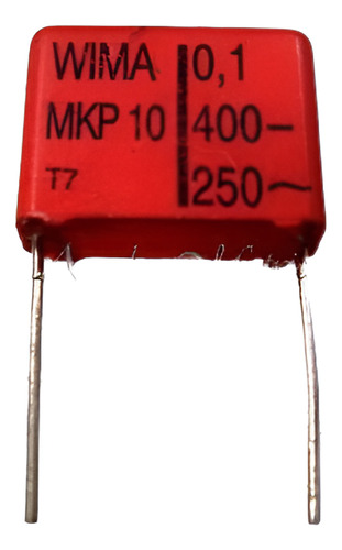 Wima Mkp10 100nf / 400v Condensador (10pcs)