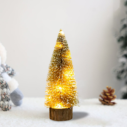 Mini Árbol De Navidad Con Iluminación Led, Árbol De Navidad