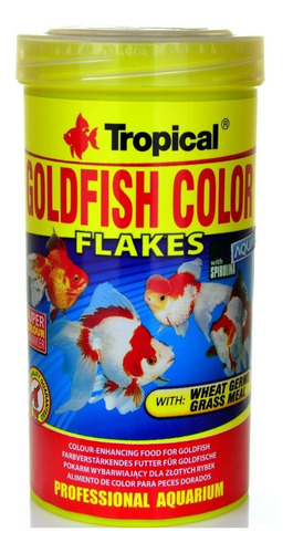 Ração Para Peixes Goldfish Color Flakes 50g Tropical 