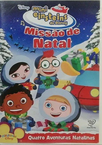 Dvd Mini Einsteins Da Disney Missão De Natal Lacrado