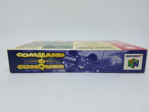 Apenas A Caixa Command & Conquer Nintendo 64 Gradiente + M. (Usado)