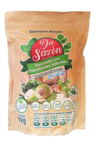 Sazonador O Consome Vegetariano 1kg Vegano Caldo Vegetal