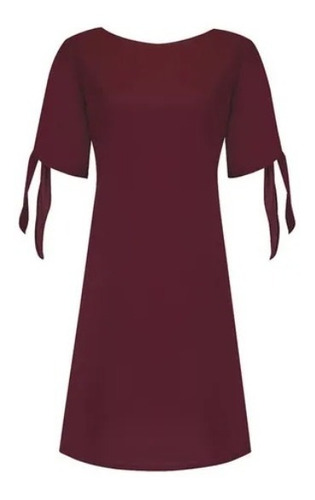 Vestido Tinto Rinna Bruni 12956 ..outlet/saldos Mchn