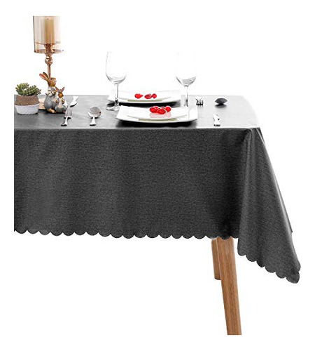 Pvc De Hiasan Rectangle Tablecloth - 100% Impermeable Zpvtc