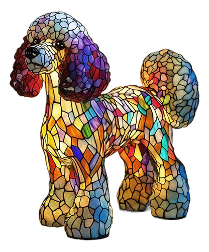 Lámpara Led De Mesa Luz Nocturna Temática Perros Para Mesill