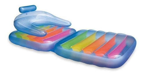 Silla Sillon Flotador Inflable Convierte En Colchoneta 58870