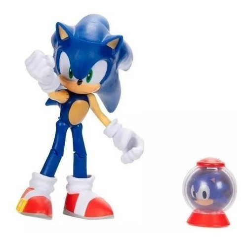 Figura Sonic The Hedgehog - Sonic Y Accesorio