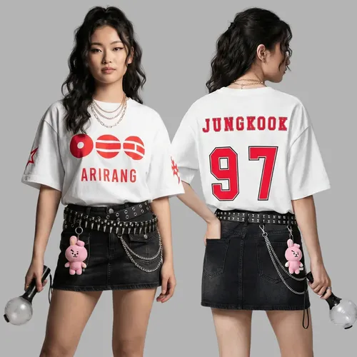 Camiseta Bts Arirang Tour 2026 K-pop Show Brasil Army Kpoper