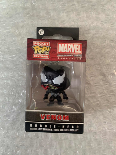 Funko Pop Llavero Pocket Venom Marvel Collector Corps