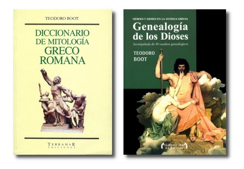 Diccionario De Mitología + Genealogía De Los Dioses T. Boot