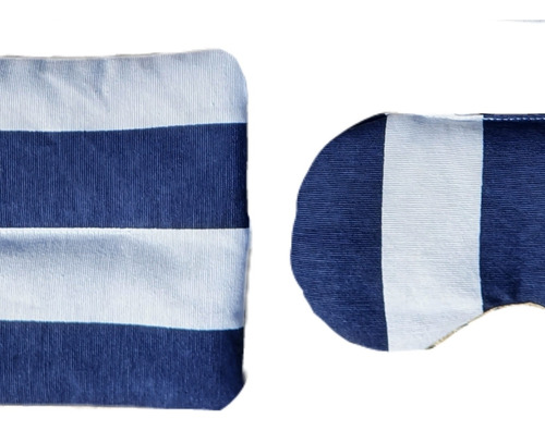 Imagen 6 de 6 de 2 Almohadillas Semillas 1 Antifaz + 1 15x20cm Calor/frio