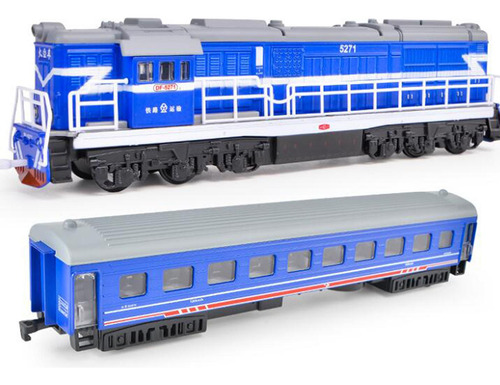 Modelo De Tren 1:87, Simulación, Modelo De Tren Para Azul