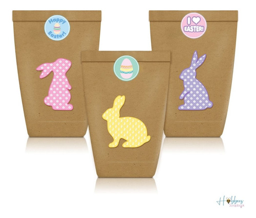 32 Estampas Stickers Pegatinas Sello Pascua Sobres Cartas