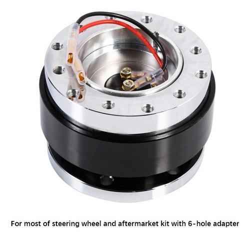 H Adaptador Cubo Liberación Rápida Para Volante De 6
