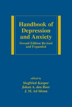 Comprar Handbook Of Depression And Anxiety Second Edition Revised 