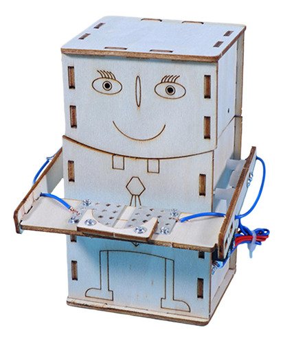 Juego De Experimentos Científicos De Madera, Robot Eat