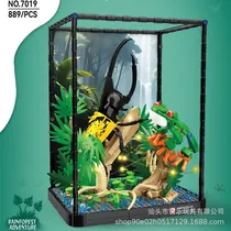 Comprar Bloques De Construcción De Plástico Diy Con Tema De Jungla