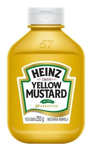Mostarda Heinz Yellow 255 Grs