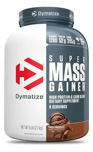 Dymatize Super Mass Gainer Ganador De Masa 6 Lb