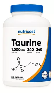 Original Nutricost Taurina Taurine 1000mg
