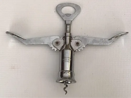Descorchador De Vinos Metálico Fabrens Tirabuzon Destapador (Usado)
