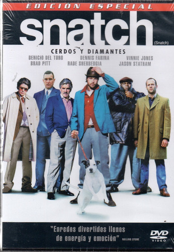 Snatch Cerdos Y Diamantes - Dvd Nuevo Original Cerr. - Mcbmi