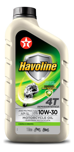 10w30 Óleo Motor Havoline 4t Semissintético Sl Ma2 Texaco