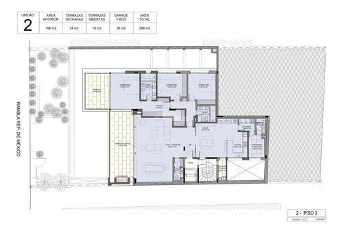 Imagen 7 de 7 de Apartamento Punta Gorda Venta 3 Dormitorios Rambla De México Ed. Rocat El Mejor Atardecer Montevideo