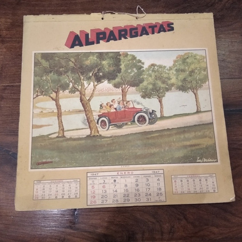 Almanaque Alpargatas 1947 Laminas De Luis J Medrano Precxcun