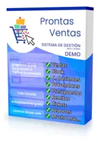 Comprar P. Ventas - Programa Sistema Control De Stock Y Ventas Demo