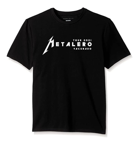 Playera: Metalero Vacunado