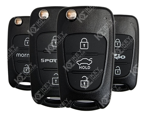 Carcasa De Llave Kia Cerato Morning Sportage Rio