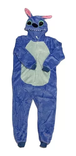 Pijama Enterito Disfraz Stitch Para Niños Y Adultos