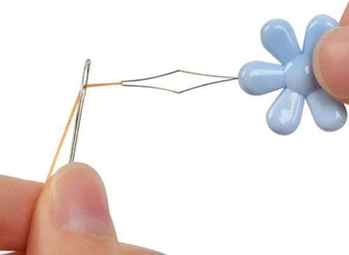 Threaders, Enhebradores De Agujas En Forma De Flor, Herramie