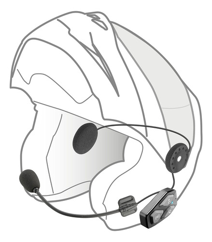 Interfone Cellularline, Motocicleta Intercom C