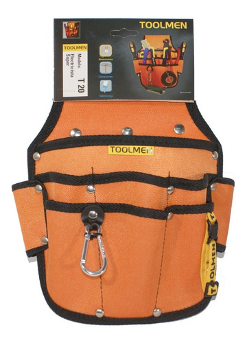 Imagen 3 de 7 de Porta Herramientas Cartuchera Toolmen T20 Electricista Super