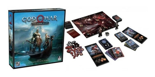 Jogo Tabuleiro God Of War Card Game Board Game Em Português