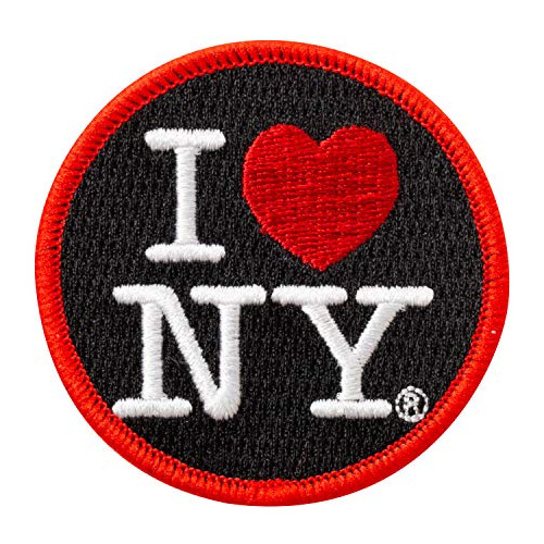 Parche Bordado Decorativo De Planchar  I Heart New York...