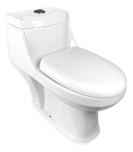 Wc Baño One Piece Venti Dual Con Asiento Cierre Suave Blanco